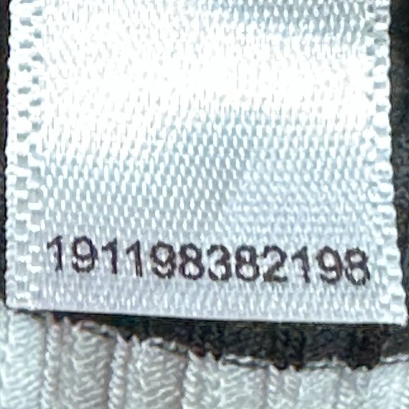 Juicy Couture Black White Ribbed Striped Sheath‎ Dress Y2K Vintage Size Medium - Picture 7 of 8